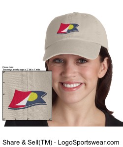 Ladies Garment-Dyed Cap Design Zoom