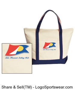 Gemline Harbor Cruise Boat Tote Design Zoom