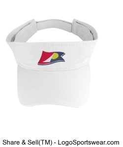 Washed Cotton Twill Visor Design Zoom