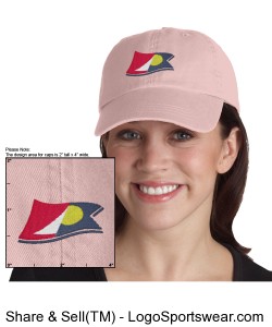 Port Authority Ladies Garment Washed Cap Design Zoom
